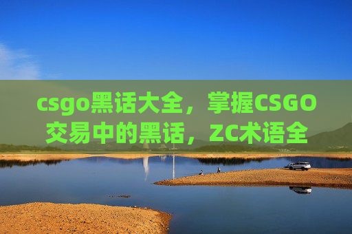 csgo黑话大全，掌握CSGO交易中的黑话，ZC术语全解析