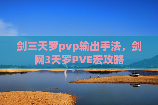 剑三天罗pvp输出手法，剑网3天罗PVE宏攻略