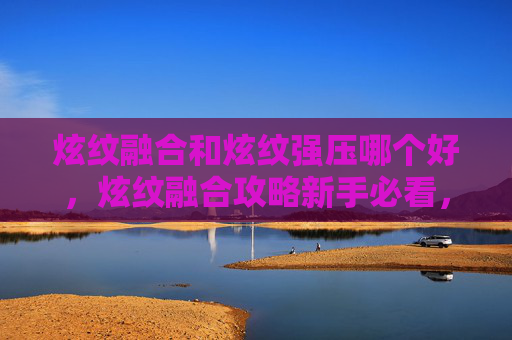 炫纹融合和炫纹强压哪个好，炫纹融合攻略新手必看，教你如何高效利用炫纹资源