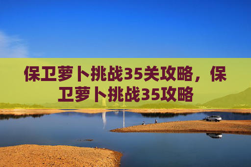 保卫萝卜挑战35关攻略，保卫萝卜挑战35攻略