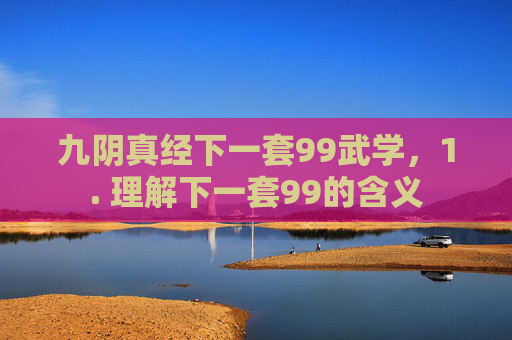 九阴真经下一套99武学，1. 理解下一套99的含义