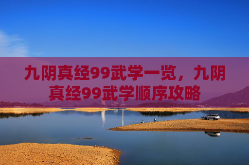 九阴真经99武学一览，九阴真经99武学顺序攻略