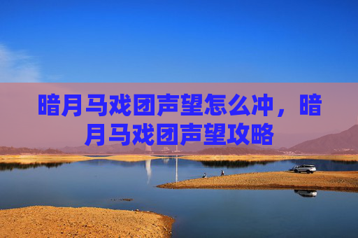 暗月马戏团声望怎么冲，暗月马戏团声望攻略