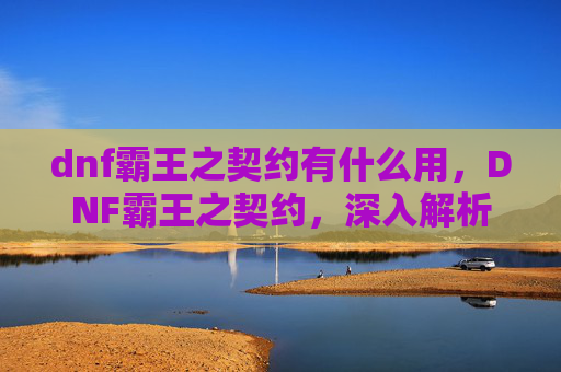 dnf霸王之契约有什么用，DNF霸王之契约，深入解析与实用攻略