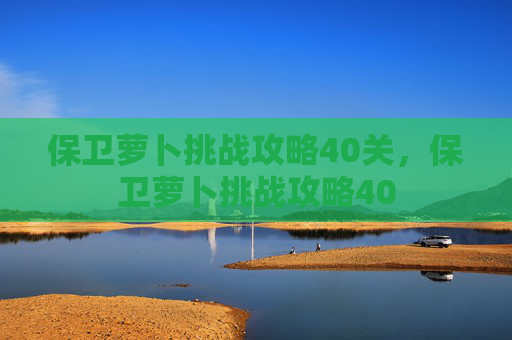 保卫萝卜挑战攻略40关，保卫萝卜挑战攻略40