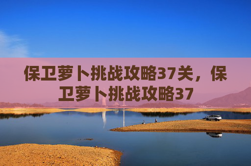 保卫萝卜挑战攻略37关，保卫萝卜挑战攻略37