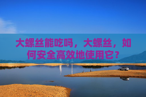 大螺丝能吃吗，大螺丝，如何安全高效地使用它？