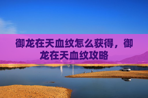 御龙在天血纹怎么获得，御龙在天血纹攻略